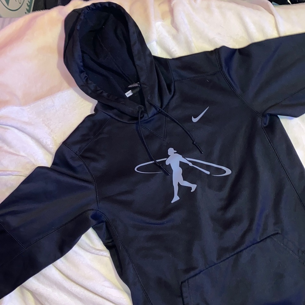 black nike hoodie and sweat pants✔️